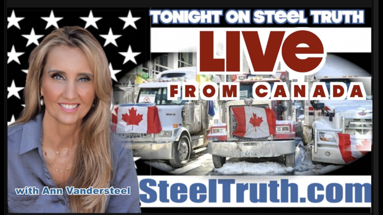 🚨 FEBRUARY 9, 2022 🚨 LIVE LIVE LIVE FROM CANADIAN TRUCKERS PRESS CONFERENCE
