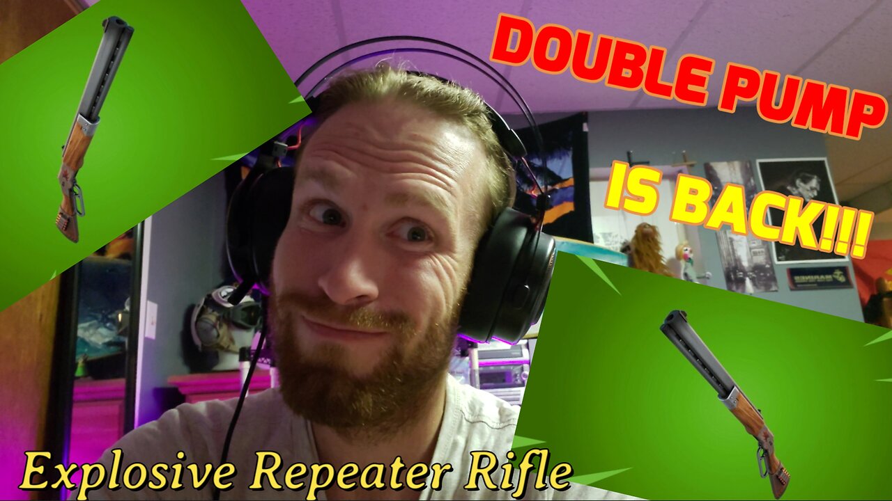 Fortnite Update: Explosive Repeater Rifle (#doublepump is back)