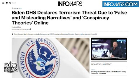 RED ALERT DHS Says Questioning Elections is Terrorism