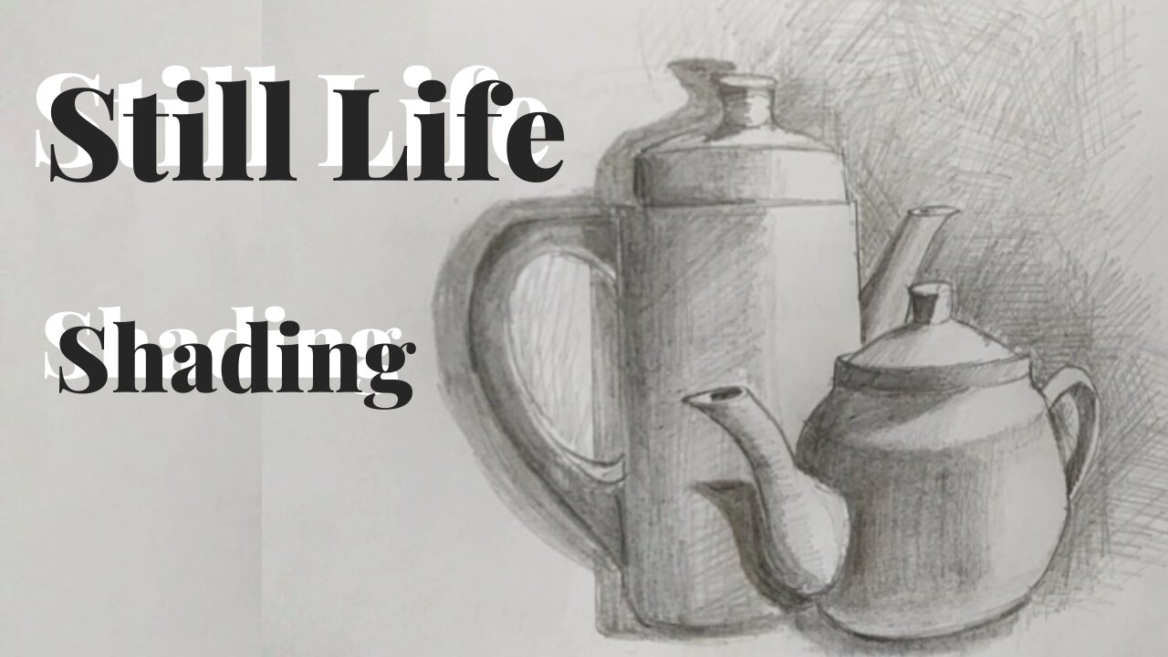 Still Life Pencil.Shading || Easy || tutorial || best for beginners