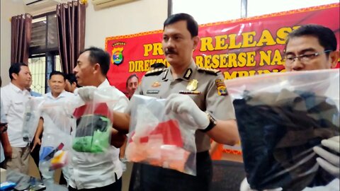 Ditres Narkoba Polda Lampung Ungkap Jaringan Peredaran Narkoba Lintas Daerah