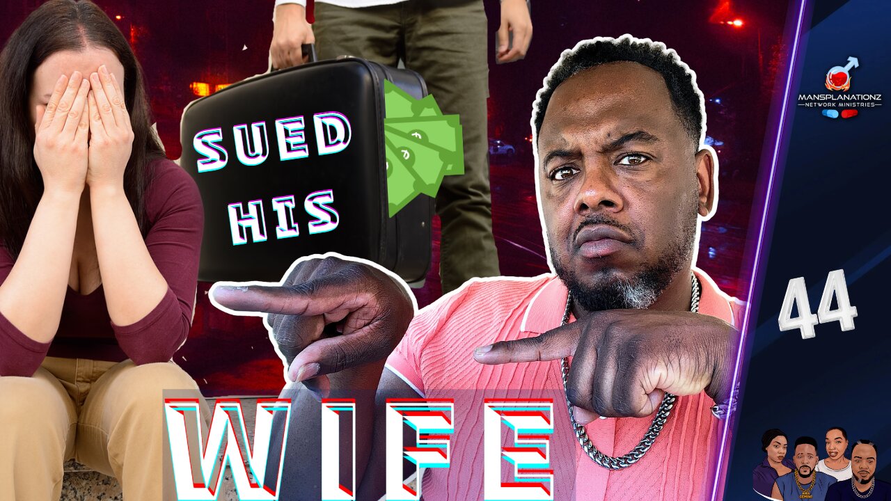 He sued his wife for robbing him