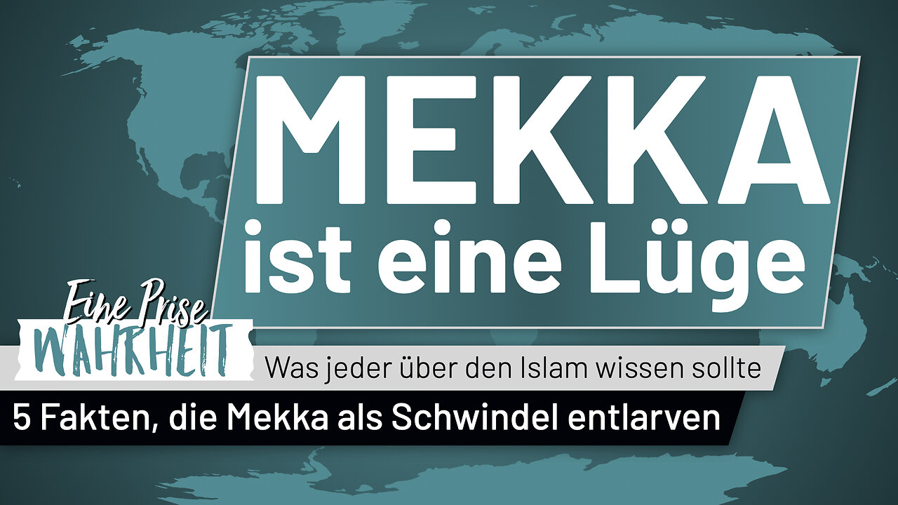 Mekka ist eine Lüge - 5 Fakten die das historische Mekka als Schwindel entlarven | Islam