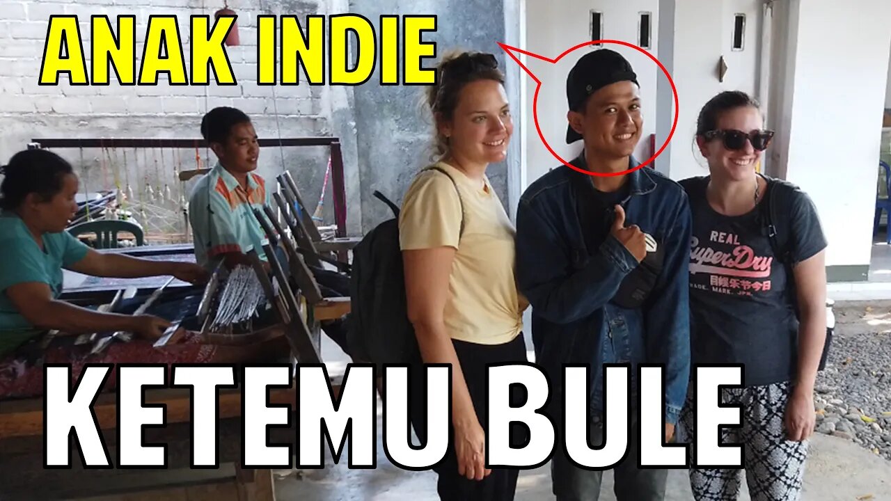 Reaksi Anak Indie Ketemu Bule di Sukarara