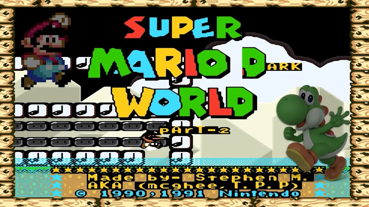 Super Mario DARK World Parte 2 - SMW HACKS