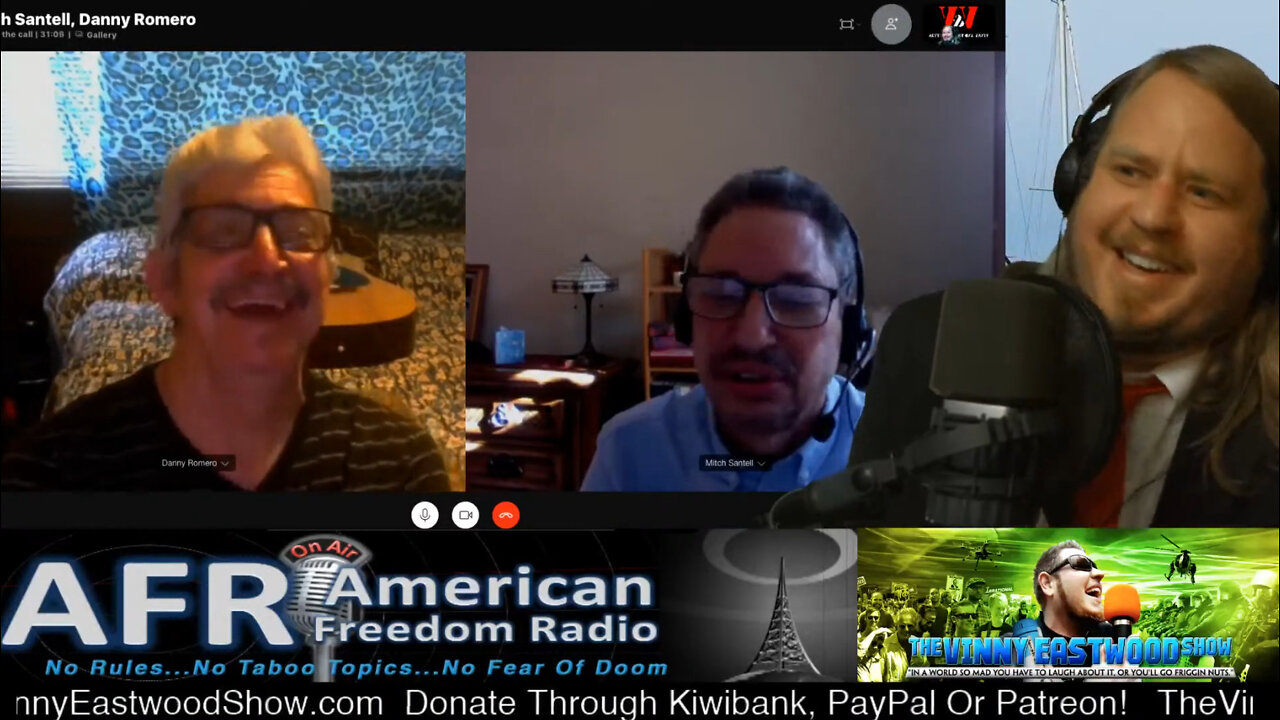 Lockdowns, Virus & The Election, Danny Romero & Mitch Santell on the Vinny Eastwood Show-24 Jun 20