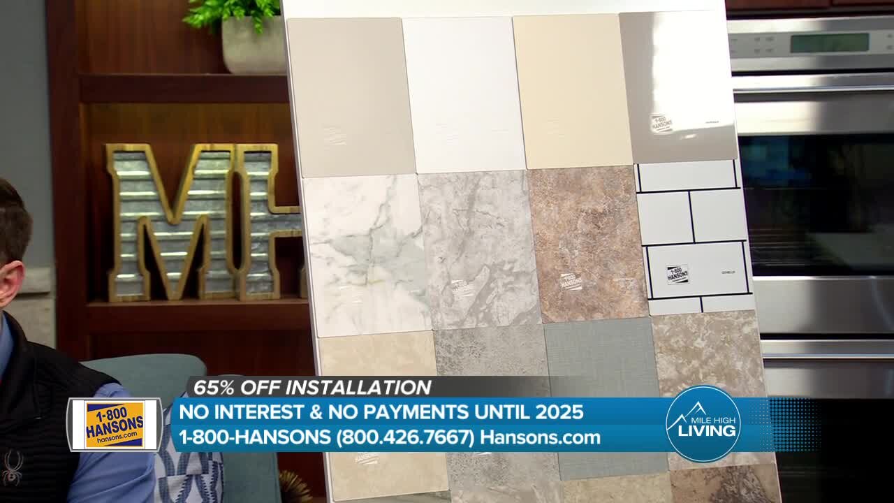 65% Off Installation // 1-800-HANSONS