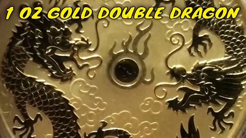 2020 1 Oz. Gold Double Dragon Coin Unboxing