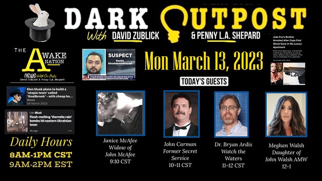 Dark Outpost 03.13.2023 Are UFOs Government Mind Control PSYOPS?