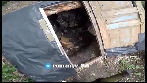 July 2022 LPR Detection of a cache from the BC of the Armed Forces of Ukraine near the gray zone