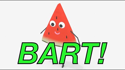 Happy Birthday BART! - WATERMELON Birthday Song