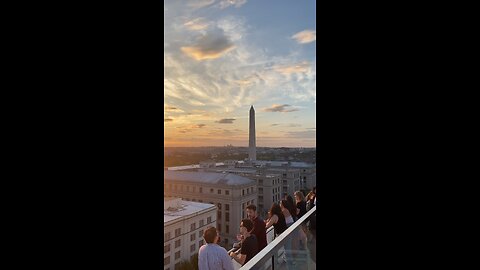 Sunset Rooftop Pool Party in Washington, DC Best Location!