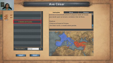 AGE OF EMPIRES 1 - AVE CÉSAR - A BATALHA DE FARSALOS