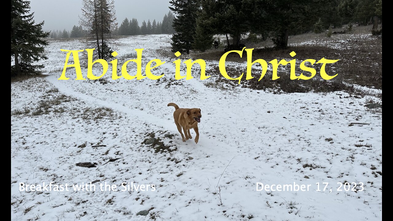 Abide in Christ - Breakfast with the Silvers & Smith Wigglesworth Dec 17