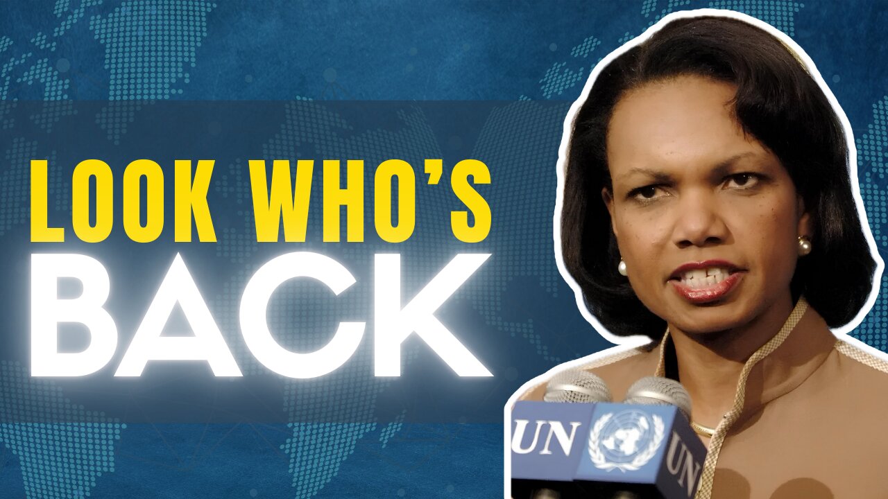 Neocon Condoleezza Rice Endorses Kamala Harris’ World View. More Deep State INSANITY.