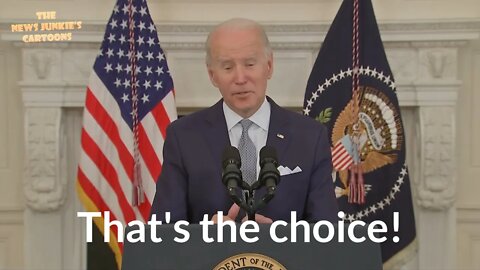 Biden: "I'm not an economist, I've been doing this for a long time" and here is his solution.