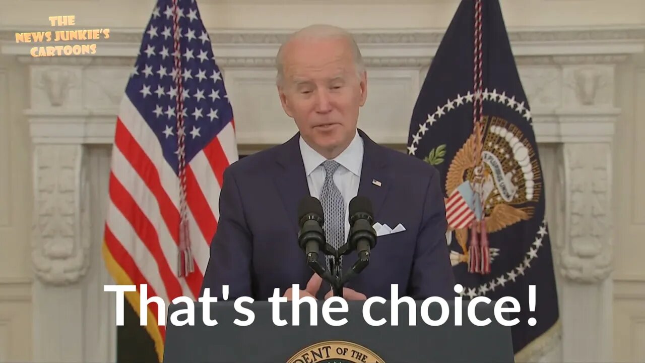 Biden: "I'm not an economist, I've been doing this for a long time" and here is his solution.