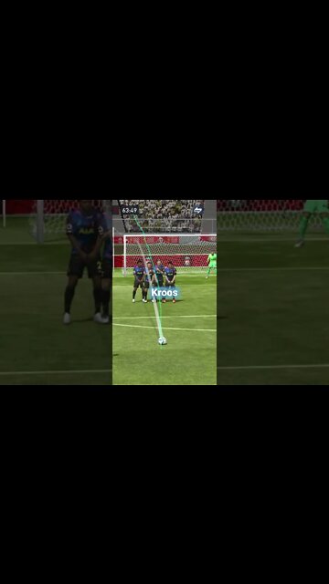 Kroos faz um golaço de falta ! FIFA 22