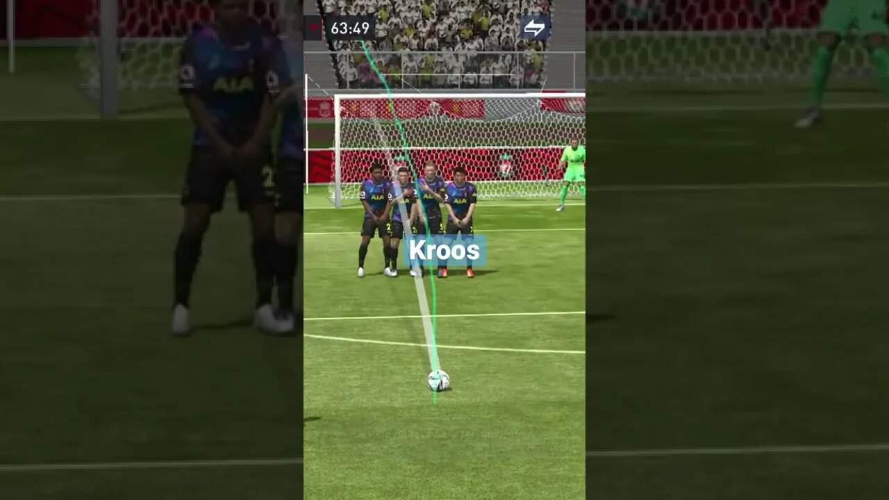 Kroos faz um golaço de falta ! FIFA 22