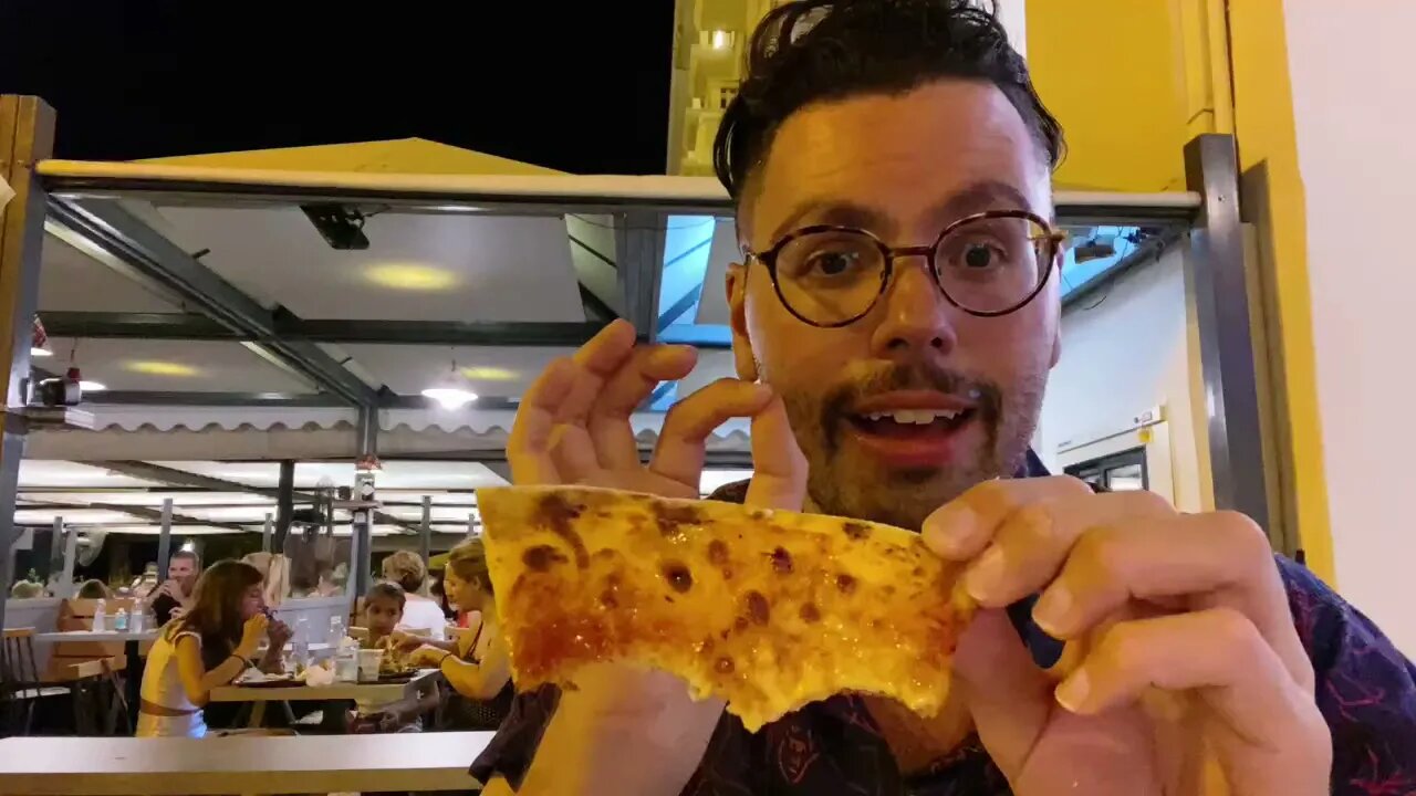 LIVE: New York Style Pizza in Greece?!