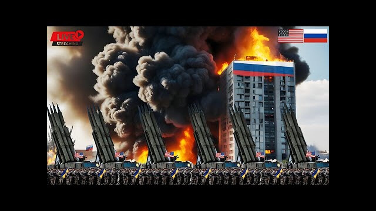 BIG Tragedy May 8, PUTIN's Presidential Palace was destroyed by US and Ukrainian stealth missiles