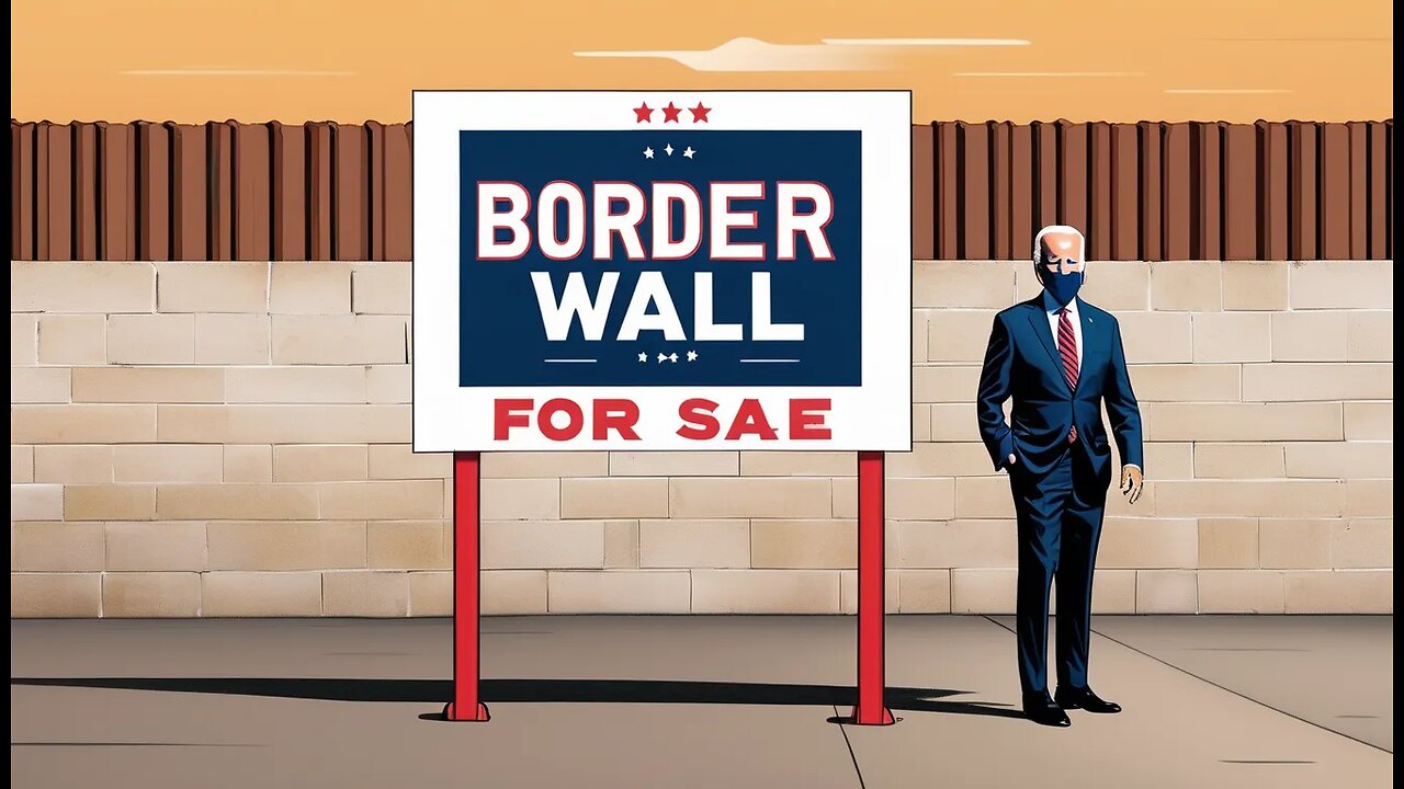 BIDEN SELLING BORDER WALL FOR PENNIES ON THE DOLLAR