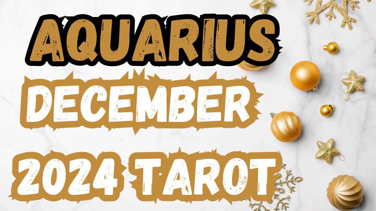 Aquarius ♒️ - Keep an open mind! December 24 Evolutionary tarot reading #tarotary #aquarius #tarot