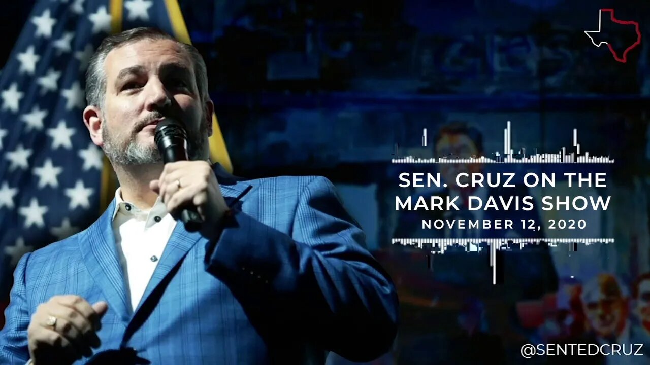Cruz Talks with Mark Davis About the Legal Process to Ensure Every Legally Cast Ballot is Counted