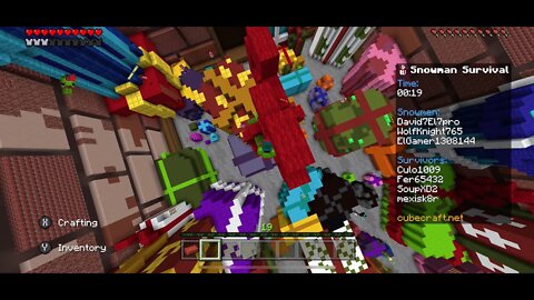 CubeCraft Snowman Survival ⛄️ ☃️