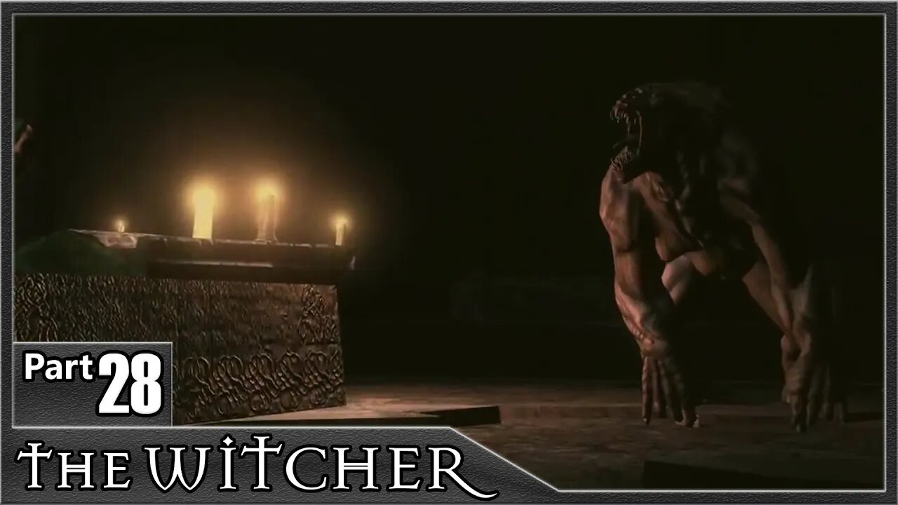 The Witcher 1, Part 28 / Her Higness the Striga, Vampiress Lilly, Vesper, Moonblade