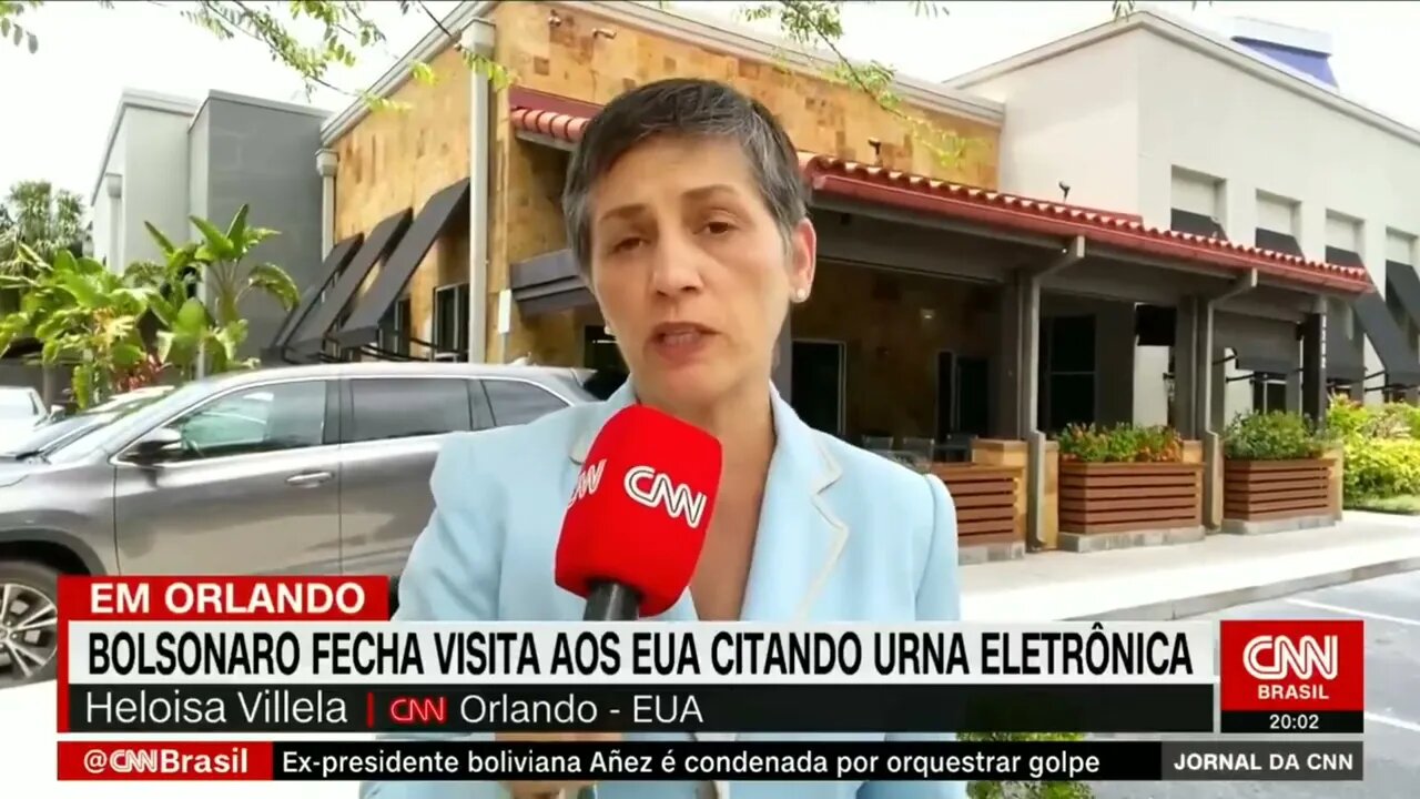 Bolsonaro fecha visita aos EUA citando urna eletrônica | @SHORTS CNN