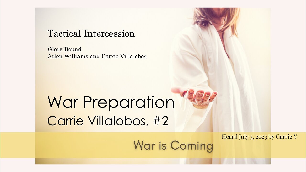 WAR PREPARATION, Continued - CARRIE VILLALOBOS, #2