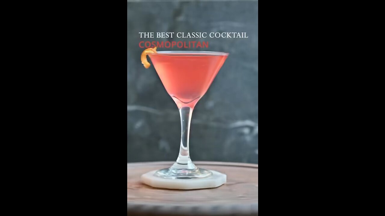 Cosmopolitan (Classic Cocktails 🍸)