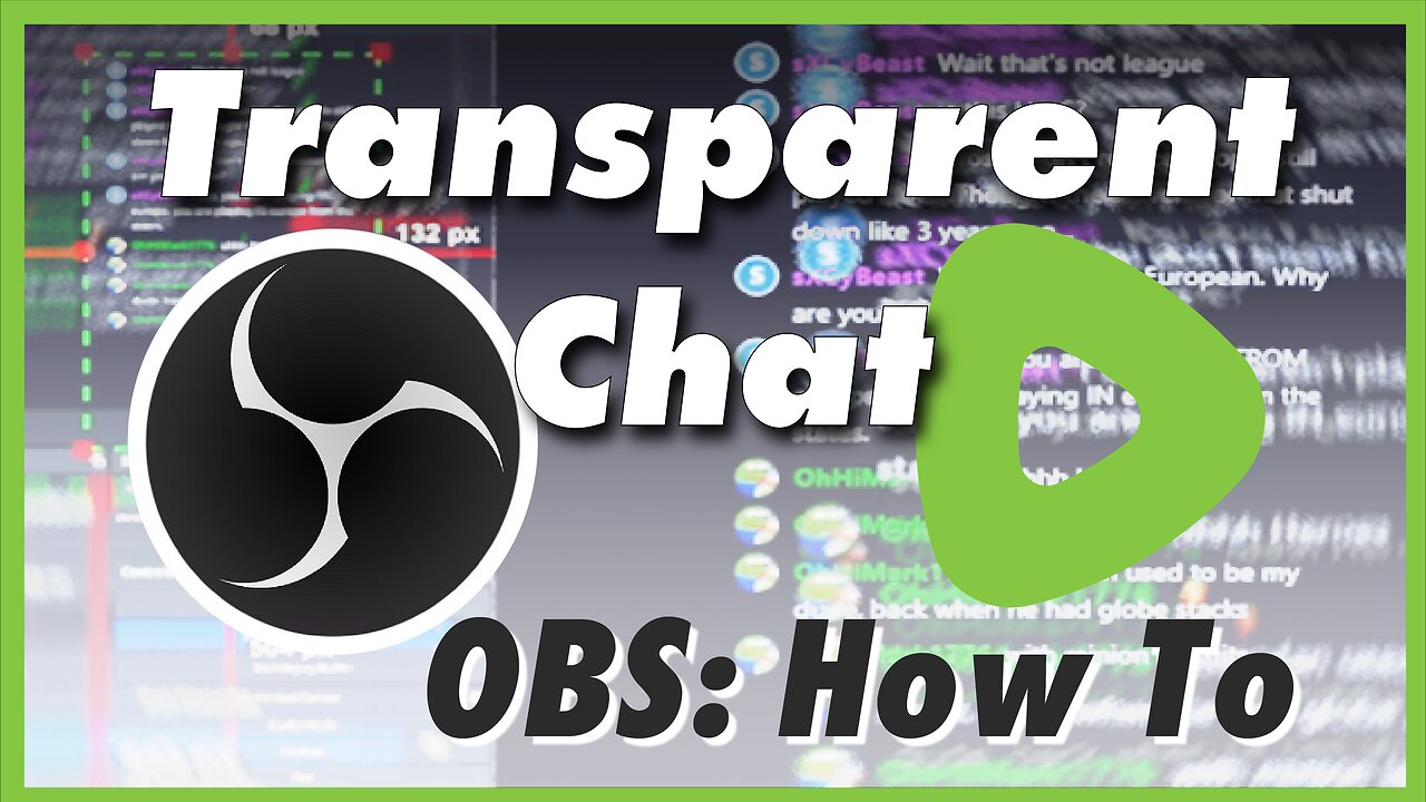 Easy OBS Transparent Rumble Chat ||||| #RumbleTakeOver