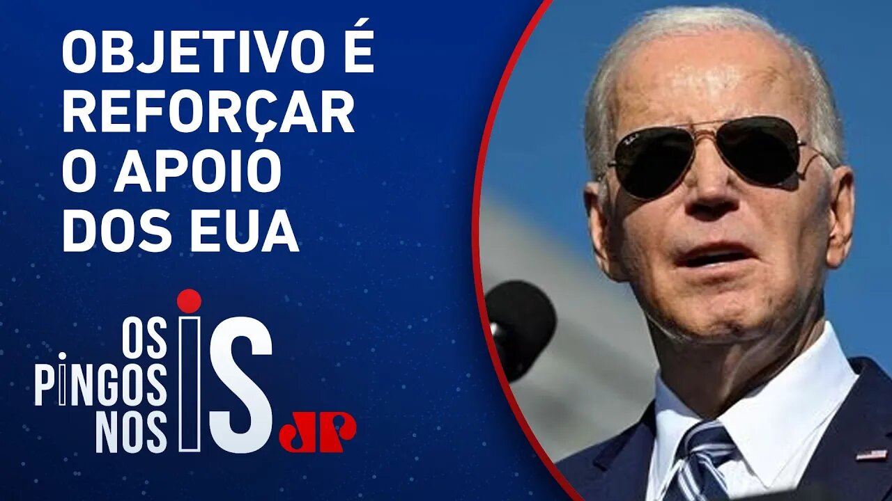 Joe Biden embarca para viagem a Israel