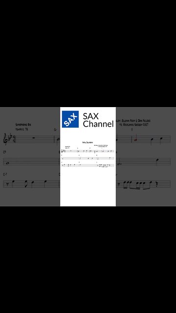 Hotel California Sax Channel #shorts