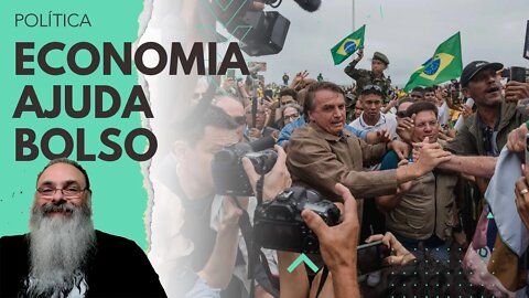 BOLSONARO tem TENDÊNCIA de ALTA e MELHORES notícias na ECONOMIA ainda estão POR VIR