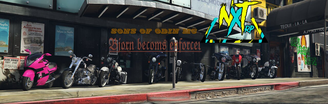 NXTRP Bjorn Becomes an Enforcer in the Sons of Odin mc GTA V