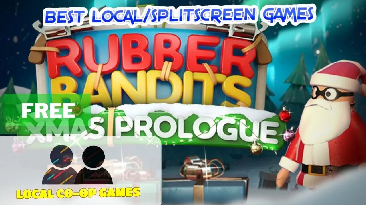 Rubber Bandits Multiplayer [Free Game] How to Play Local Versus [Gameplay]