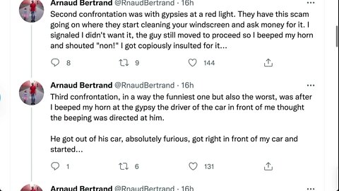 🟨 “就在今天早上，我在巴黎遇到了 3 次對抗，而在我在中國的 8 年裡，我從來沒有遇到過一次。”🟨