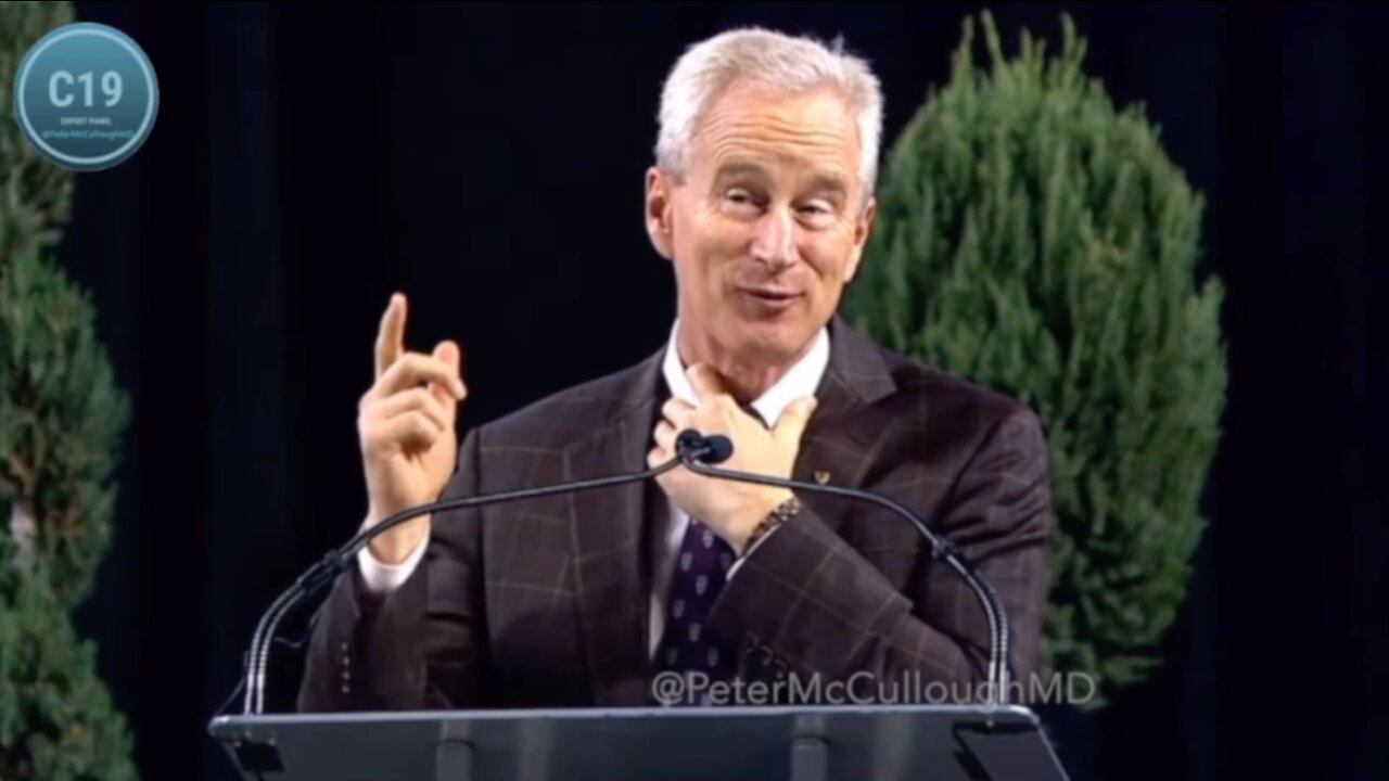 Dr. Peter McCullough Speaking At The Health & Liberty Alliance Conference