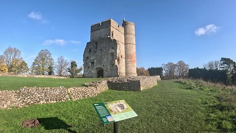 Donnington Castle, including drone footage.