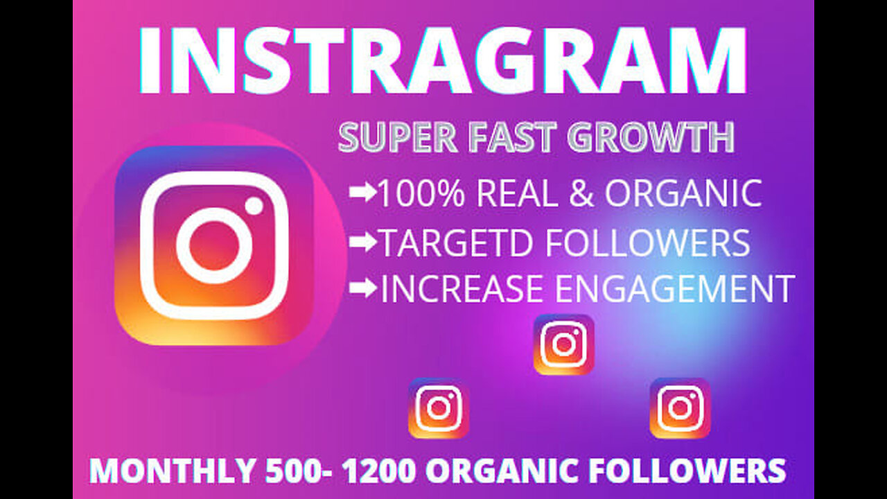 have a instragram increasing account