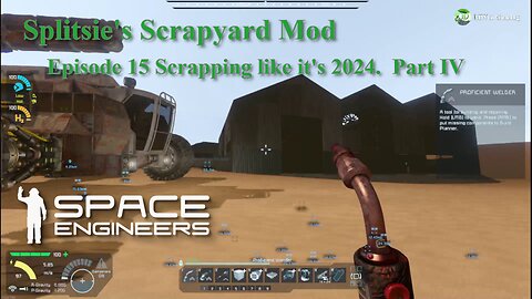 Space Engineers – Splitsie’s Scrapyard – Scrapping Like it’s 2024 Part IV