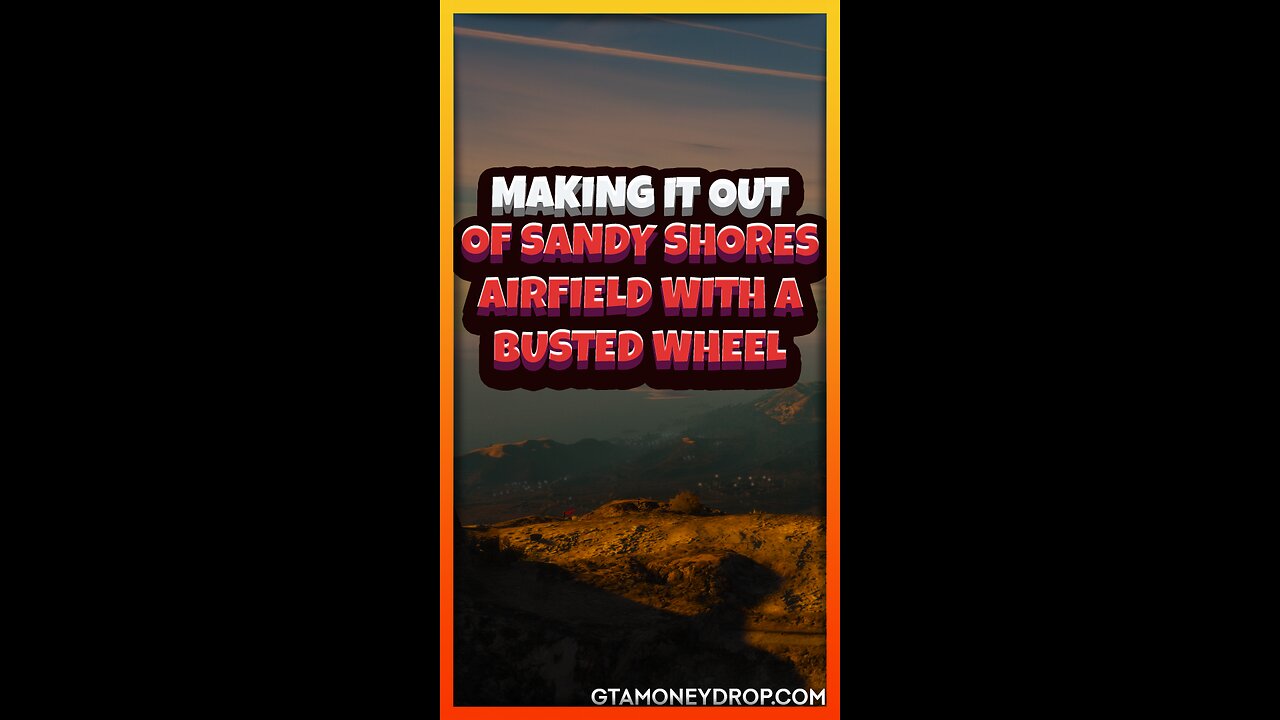 Making it out of #SandyShores on a busted 🛩️ wheel | Funny #GTA clips Ep. 442 #gta5boosting