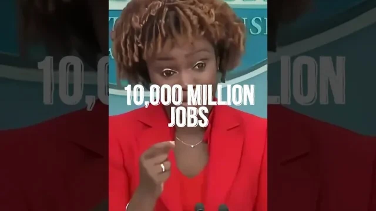 Jean Pierre, Created 10,000 Million Jobs