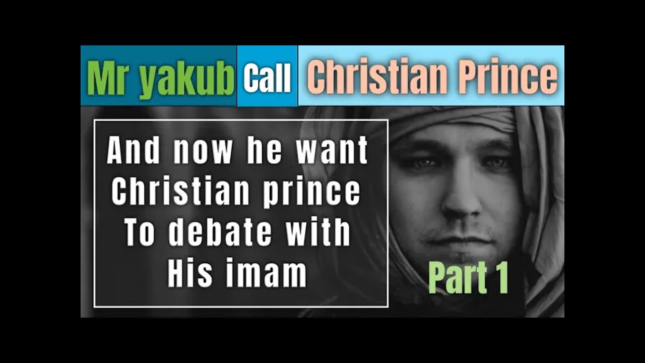 Mr Yakub call christian Prince and now want his imam to debate with CP