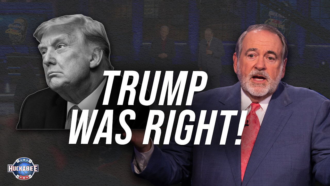 Once Again, TRUMP Was Right! | FOTM | Huckabee