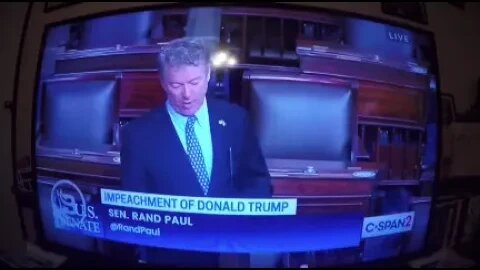 Rand Paul torches the Dems & this sham of a impeachment!