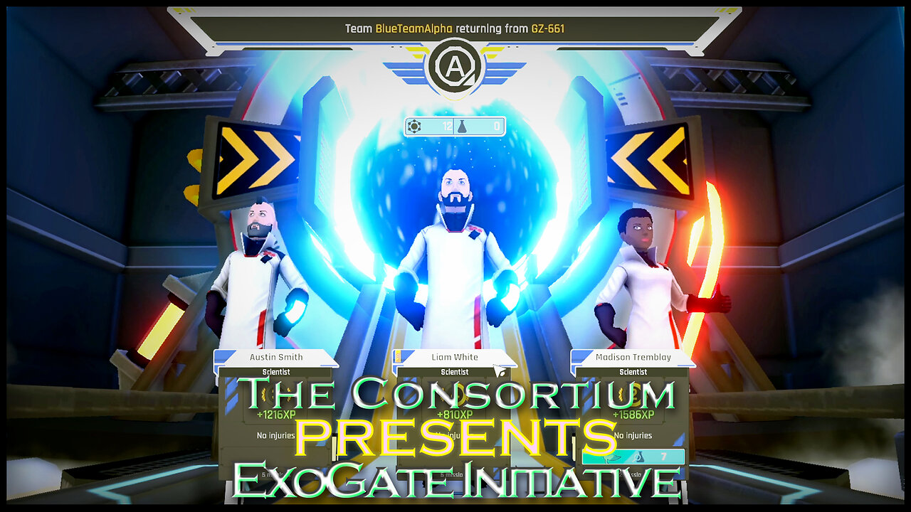 ExoGate Initiative - Trying to defeat the Squorbs... Hanging out with my friends in chat!